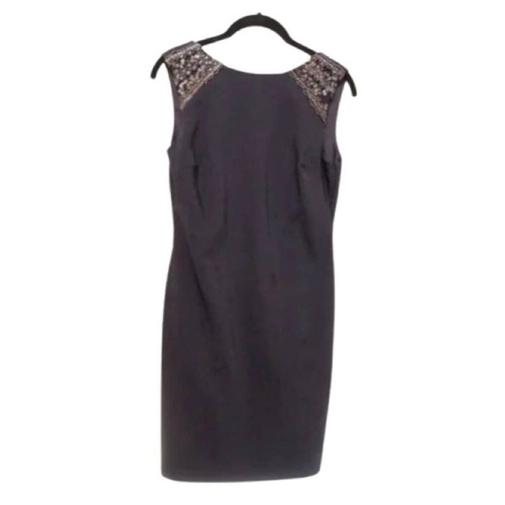 Zara little black dress with sleeve embellishment.
